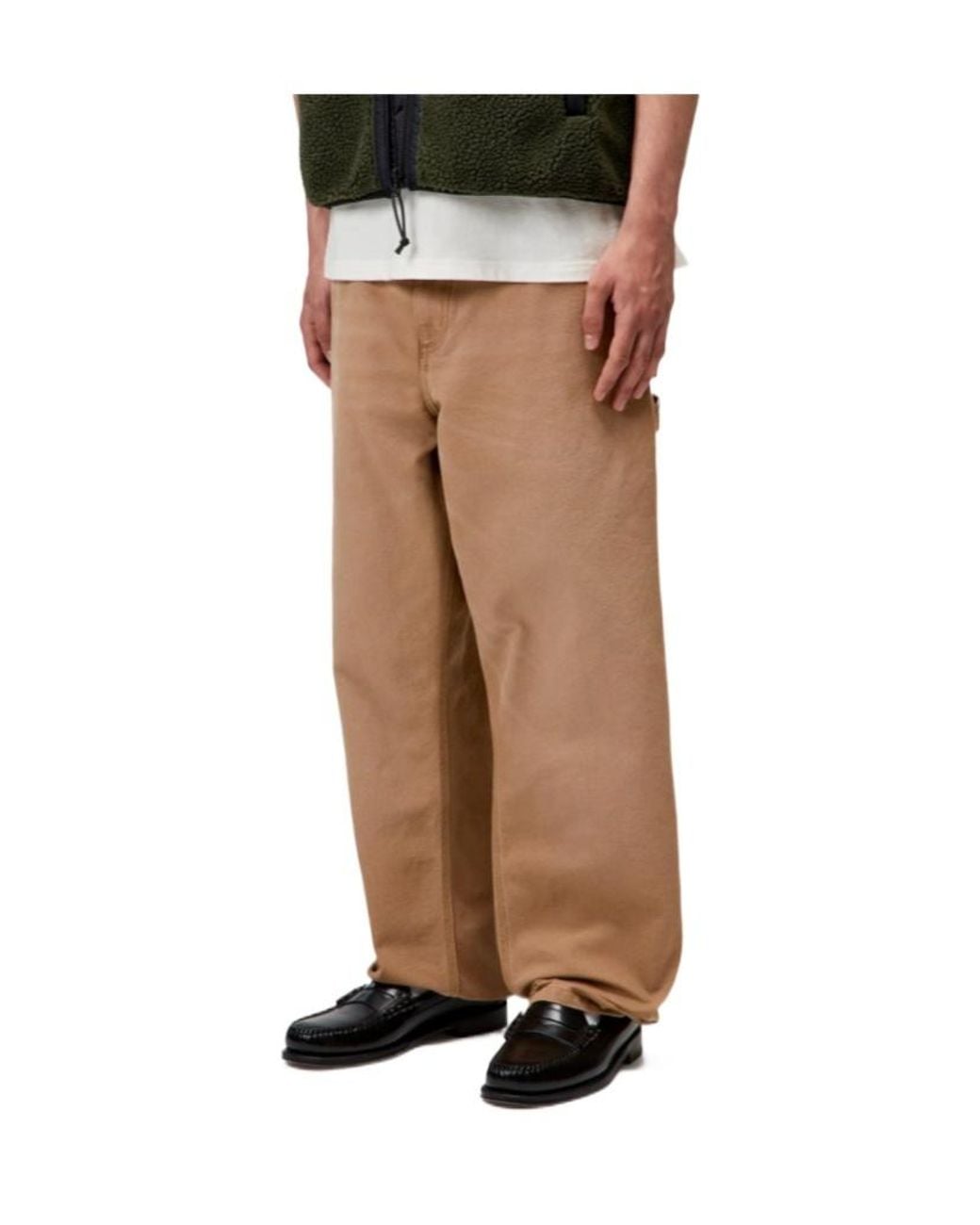 Carhartt Natural Patch Detail Trousers for men