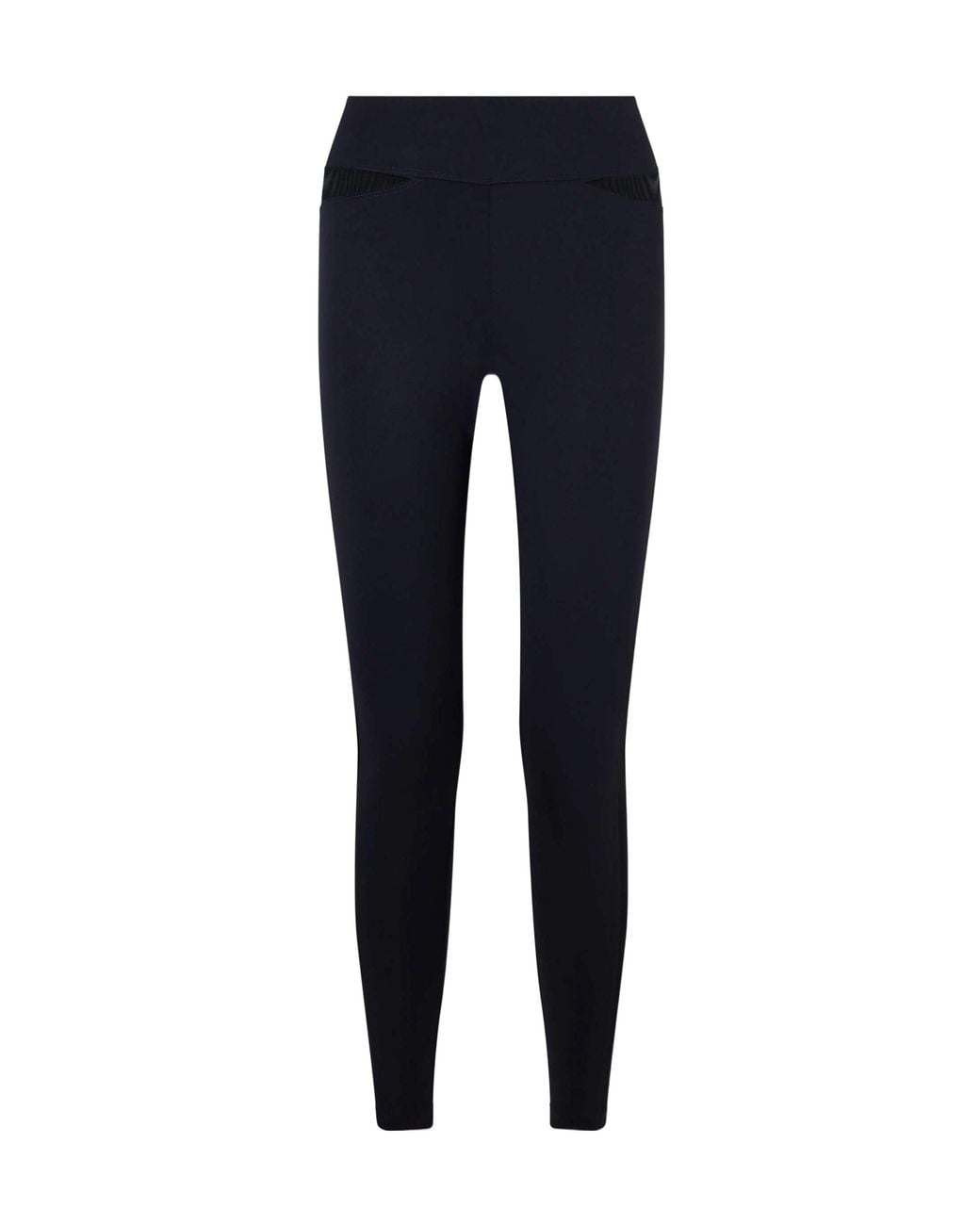 Eres Blue Trimmed Stretch-Jersey Leggings