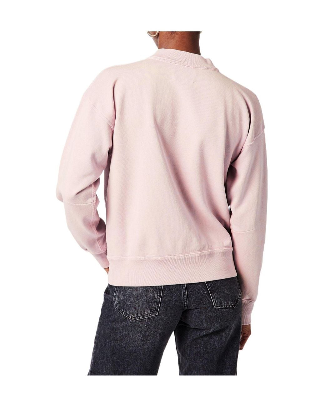 Isabel Marant Pink Cotton-Blend Sweatshirt