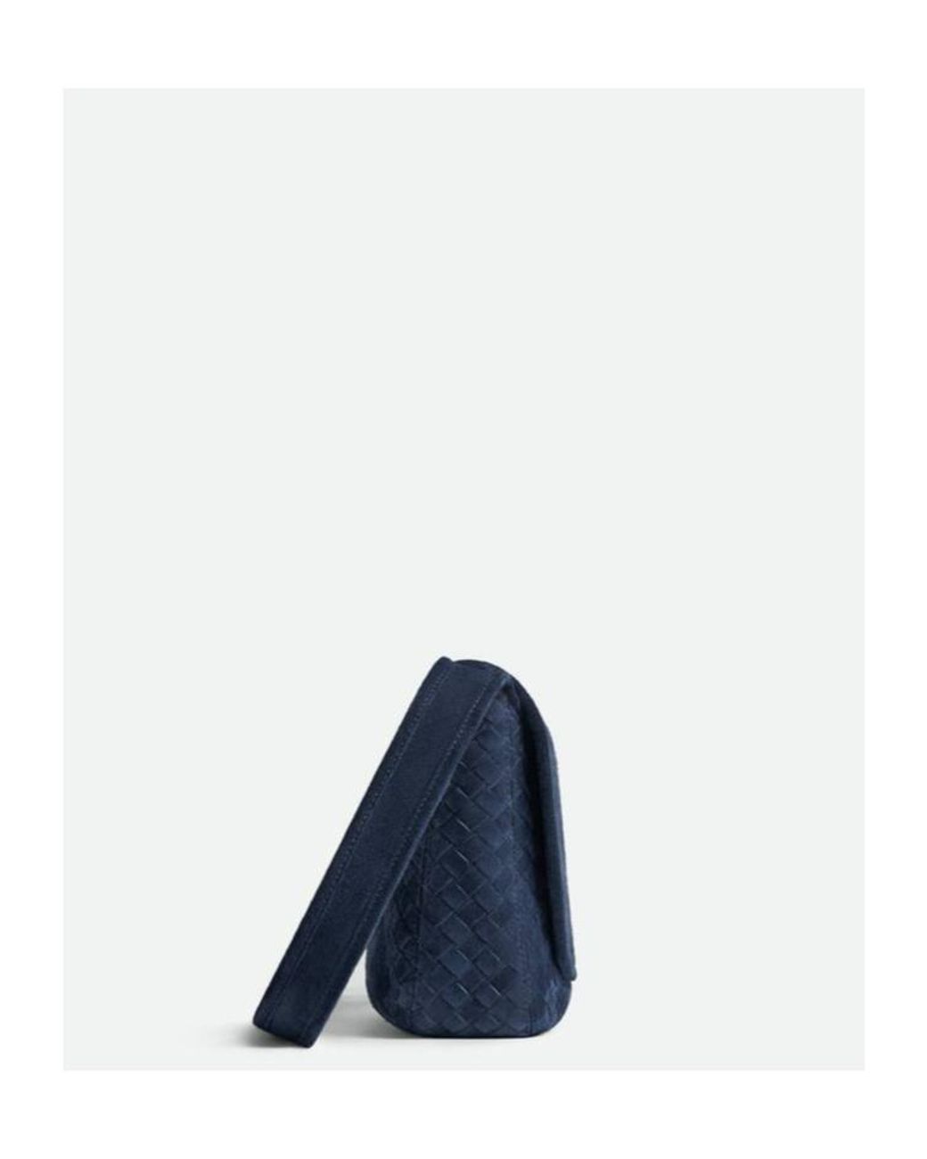 Bottega Veneta Blue Veneto Flap Messenger Bag for men