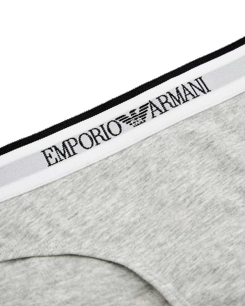 Emporio Armani White Logo Underwear for men