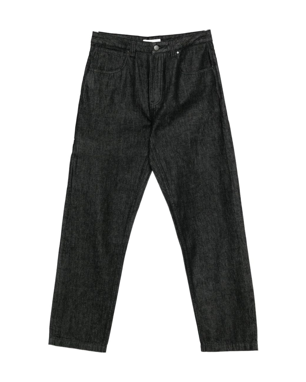 Entire studios Black Logo-Patch Jeans