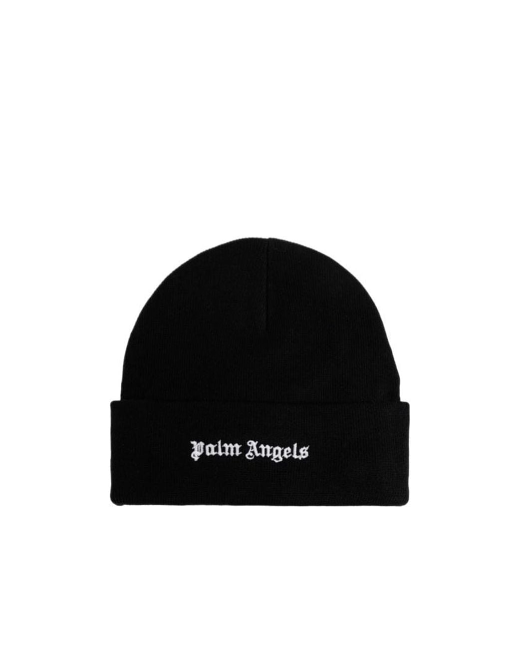 Palm Angels Black Logo Hat for men