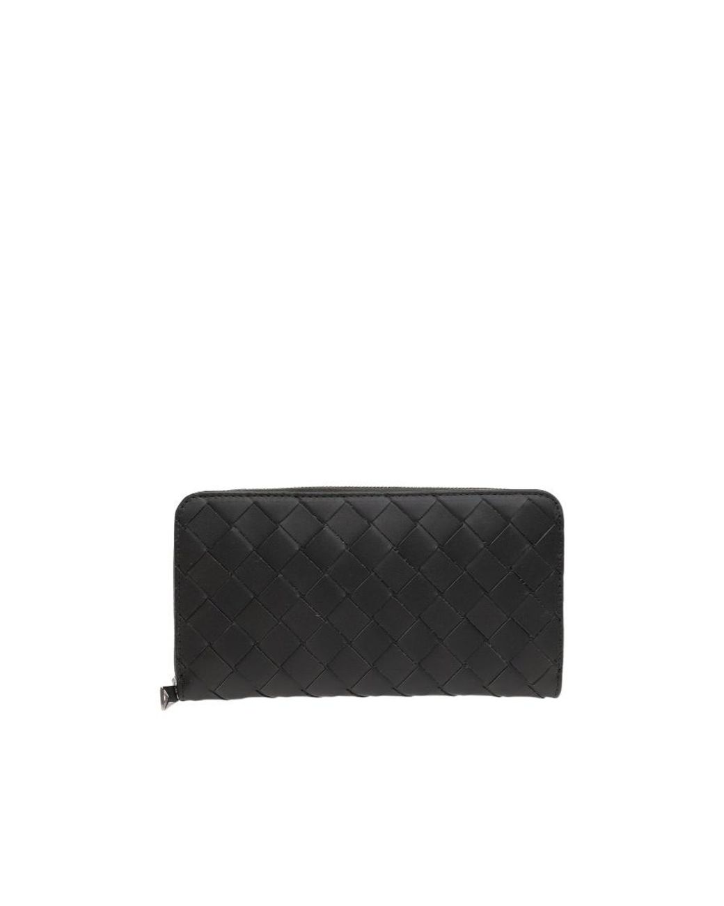 Bottega Veneta Black Logo Wallet for men