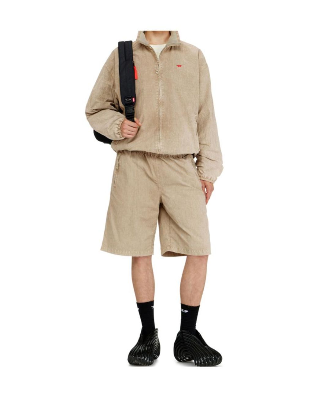 DIESEL Natural Treated Taslan Jacket for men