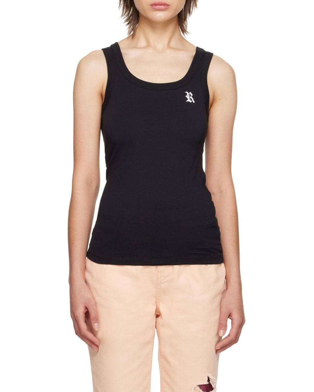 Raf Simons Blue Logo Vest