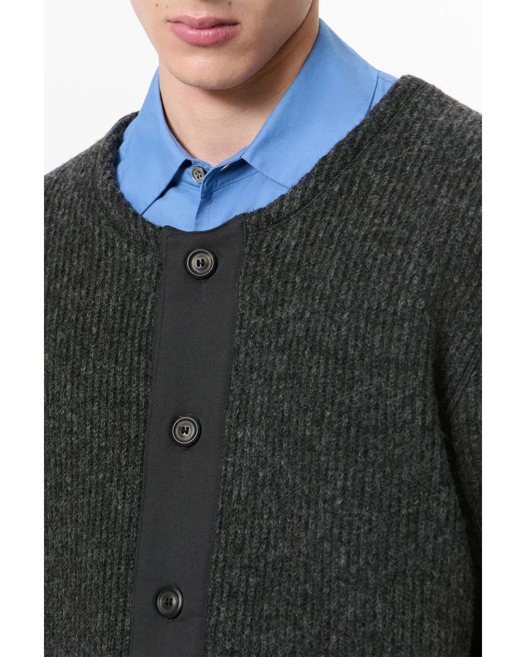 Our Legacy Black Liner Cardigan for men