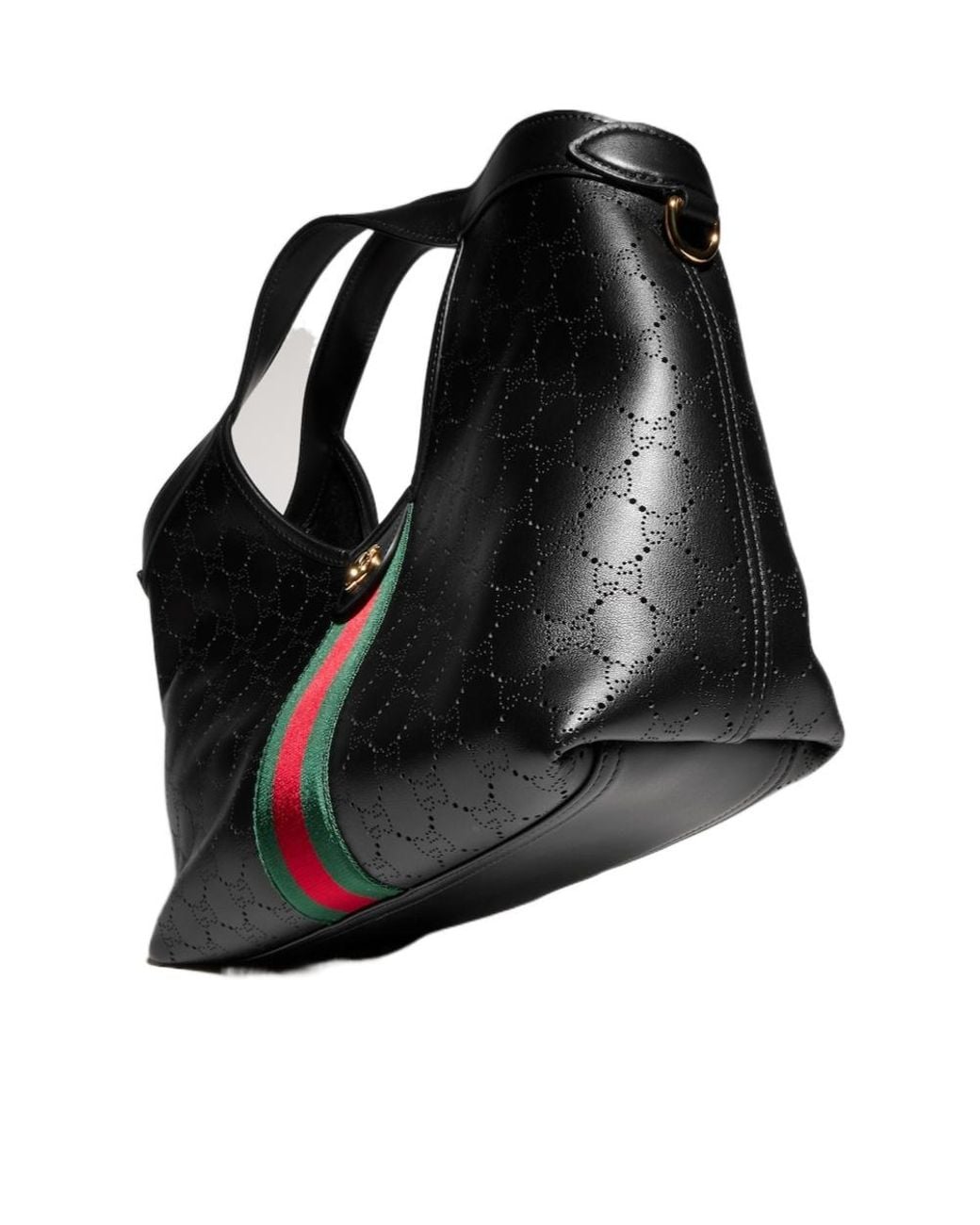 Gucci Black Giglio Small Tote Bag