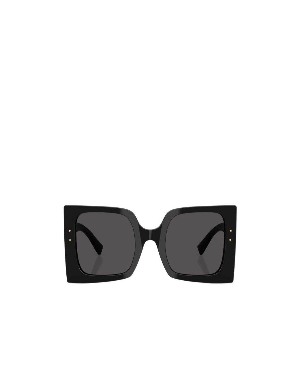 Dolce & Gabbana Black Eyewear Square Frame Sunglasses