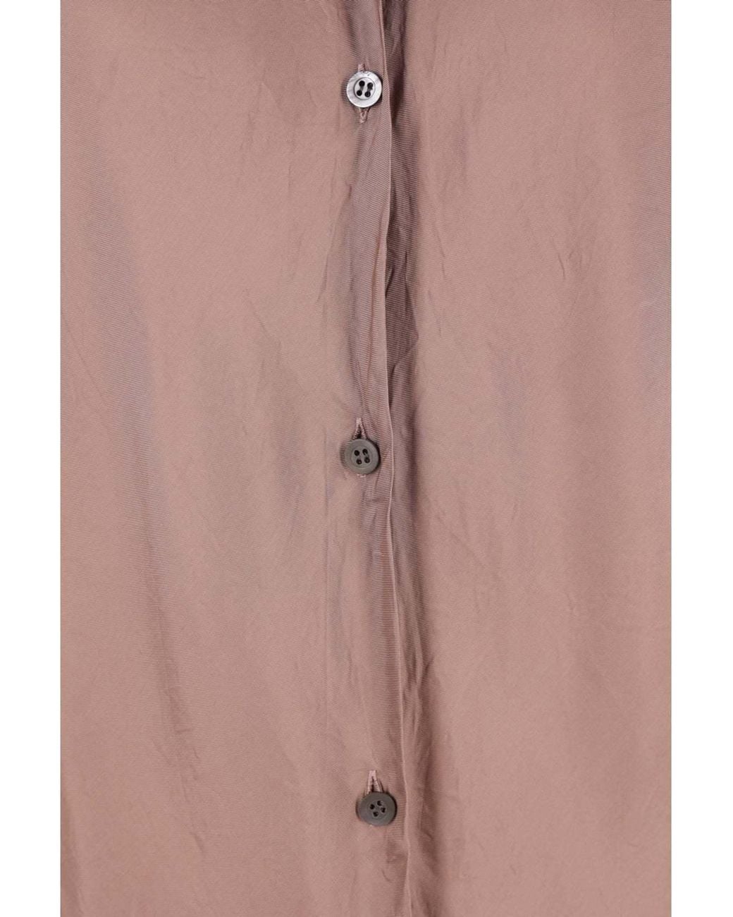 Dries Van Noten Pink Calima Long-Sleeved Shirt