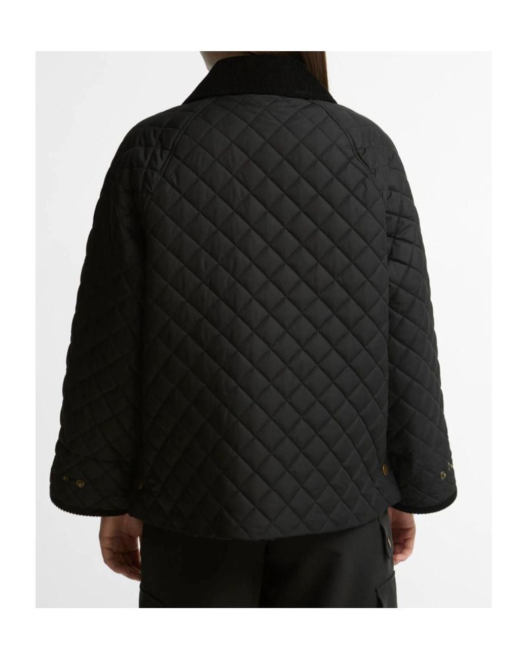 Barbour Black Ava Quilted Jacket