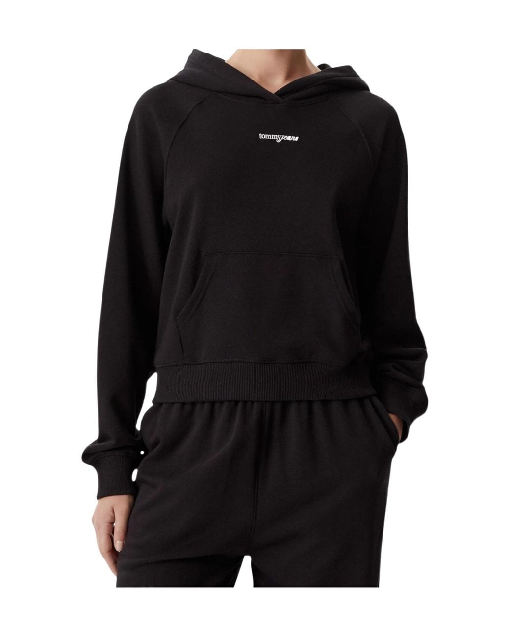 Tommy Hilfiger Black Long-Sleeved Sweatshirt