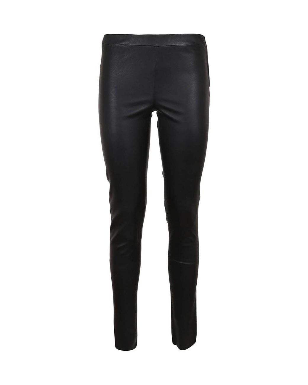 Arma Black Skinny Leather Trousers