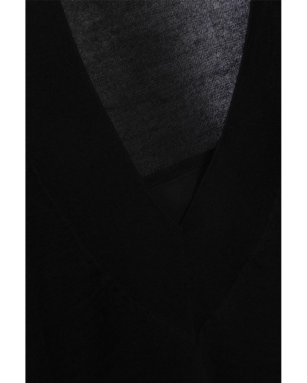 Tom Ford Black V-Neck Knitted Pullover