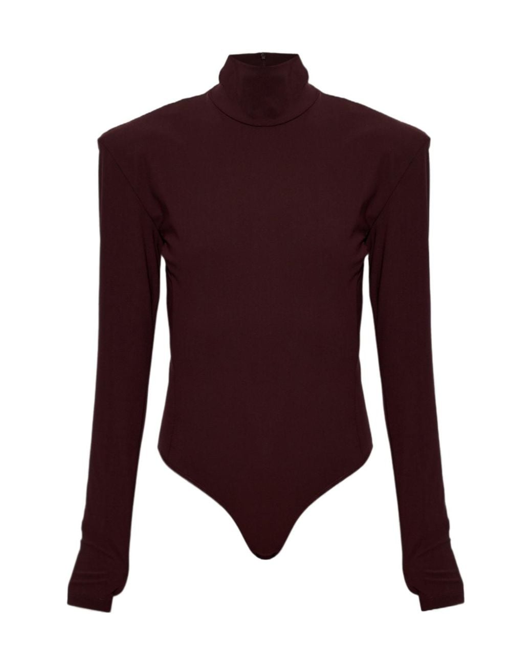 IRO Purple Long-Sleeve Bodysuit