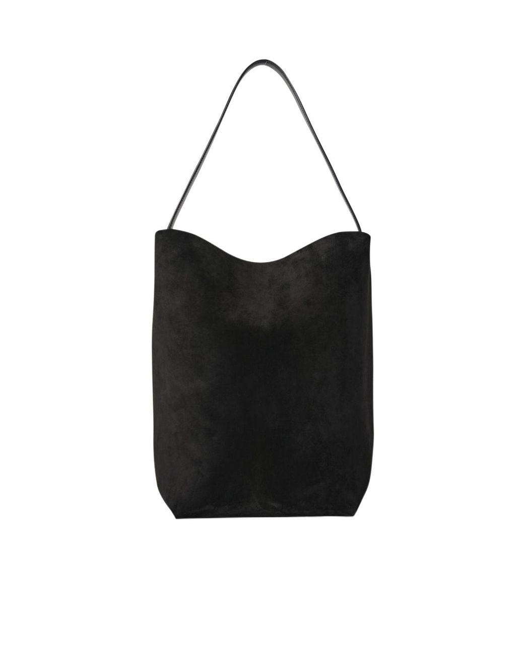 The Row Black Large Park Tote Bag