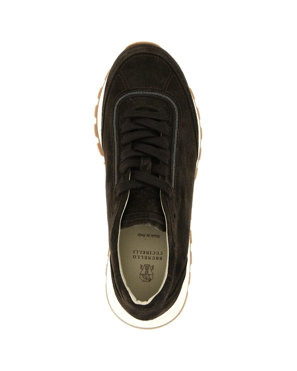 Brunello Cucinelli Black Monile Sneaker