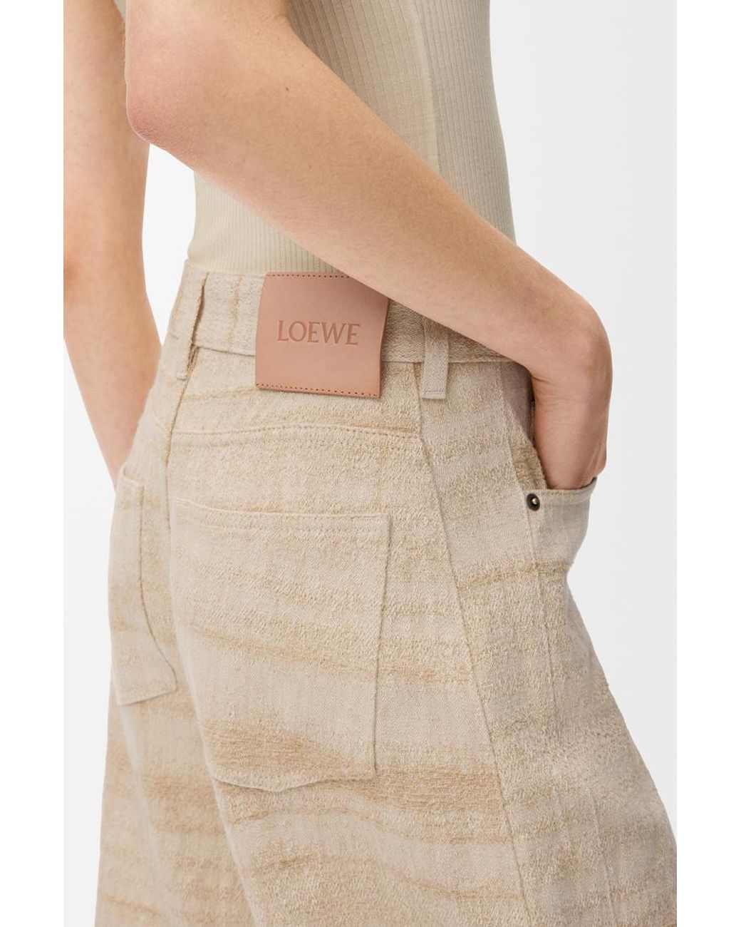Loewe Natural Barrel Jeans