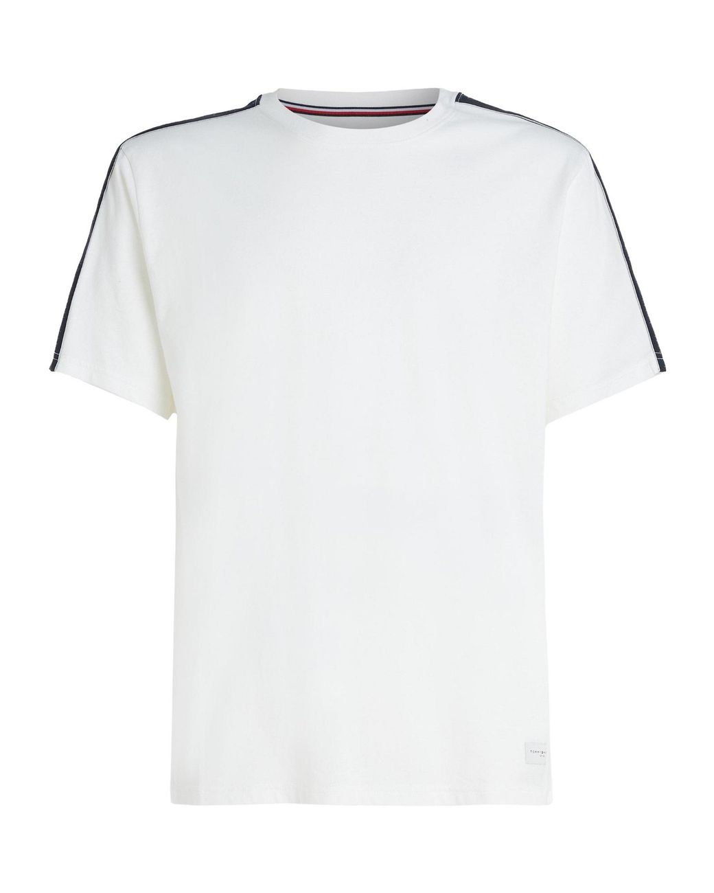 Tommy Hilfiger White Short Sleeve T-Shirt for men