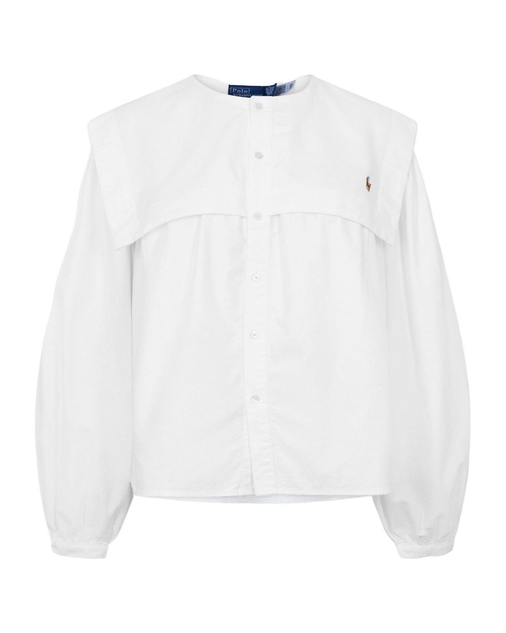 Polo Ralph Lauren White Polo Cotton Blouse