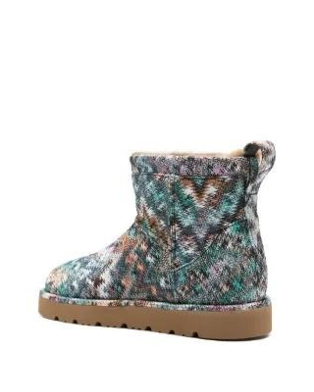 Missoni Blue Patterned Boots