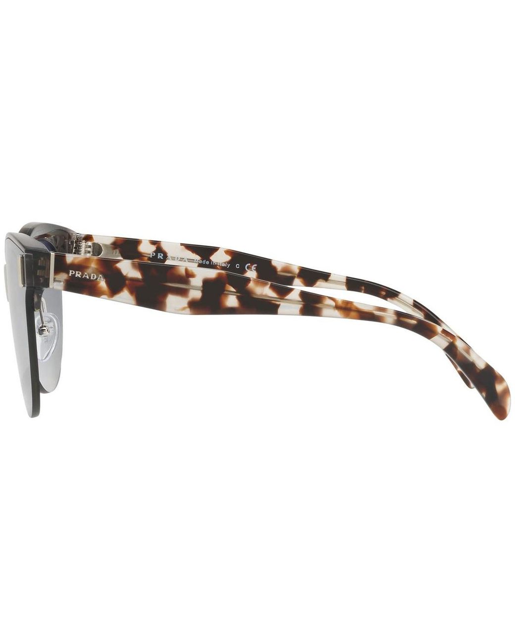 Prada White Gradient Sunglasses