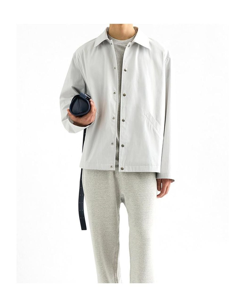 Jil Sander White Jackets for men