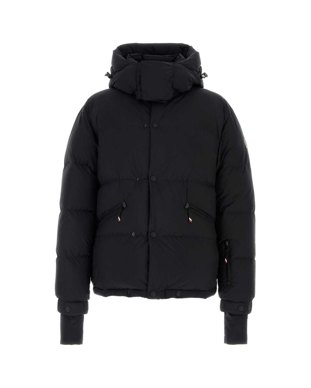Moncler Black Grenoble Coraia High Neck Ski Jacket for men
