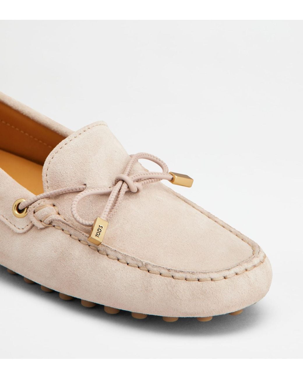 Tod's Natural Gommino Loafers