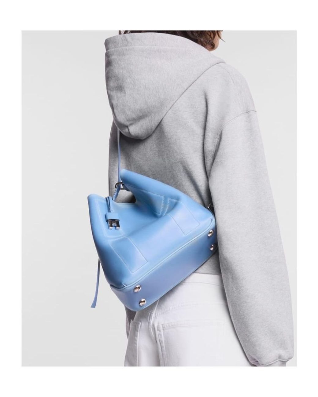 Hogan Blue Small Magnetic Fasten Shoulder Bag