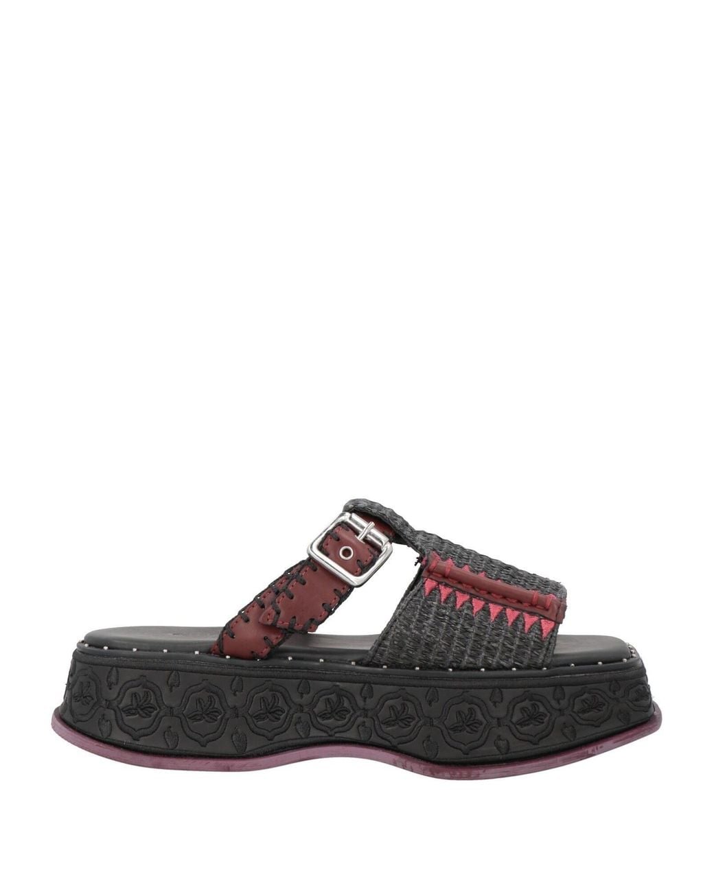 Farm Rio Black Sandals