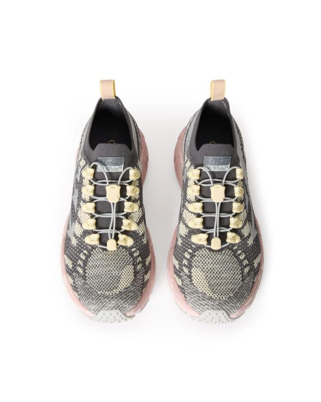 Off-White c/o Virgil Abloh Multicolor Be Right Back Lace-Up Sneakers