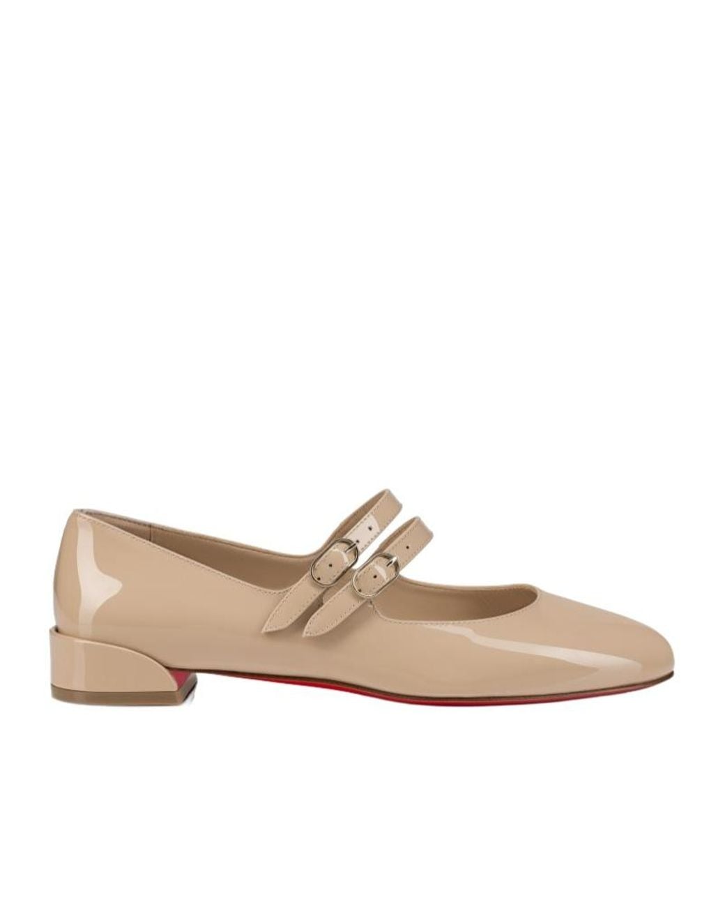 Christian Louboutin Natural Sweet Jane Ballet Shoes