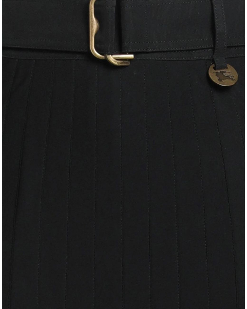 Burberry Black Long Skirts