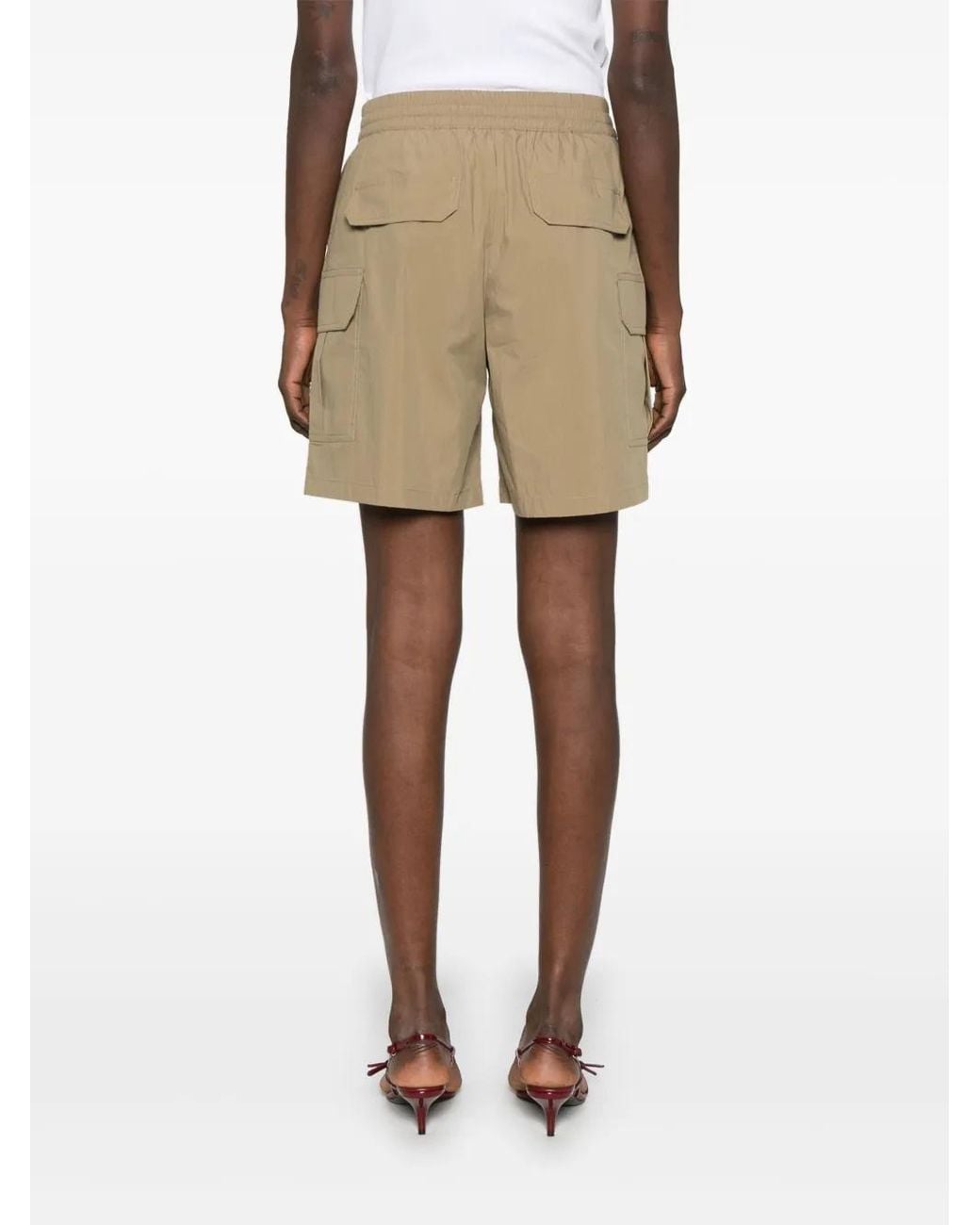 P.A.R.O.S.H. Natural Ninja Cargo Shorts