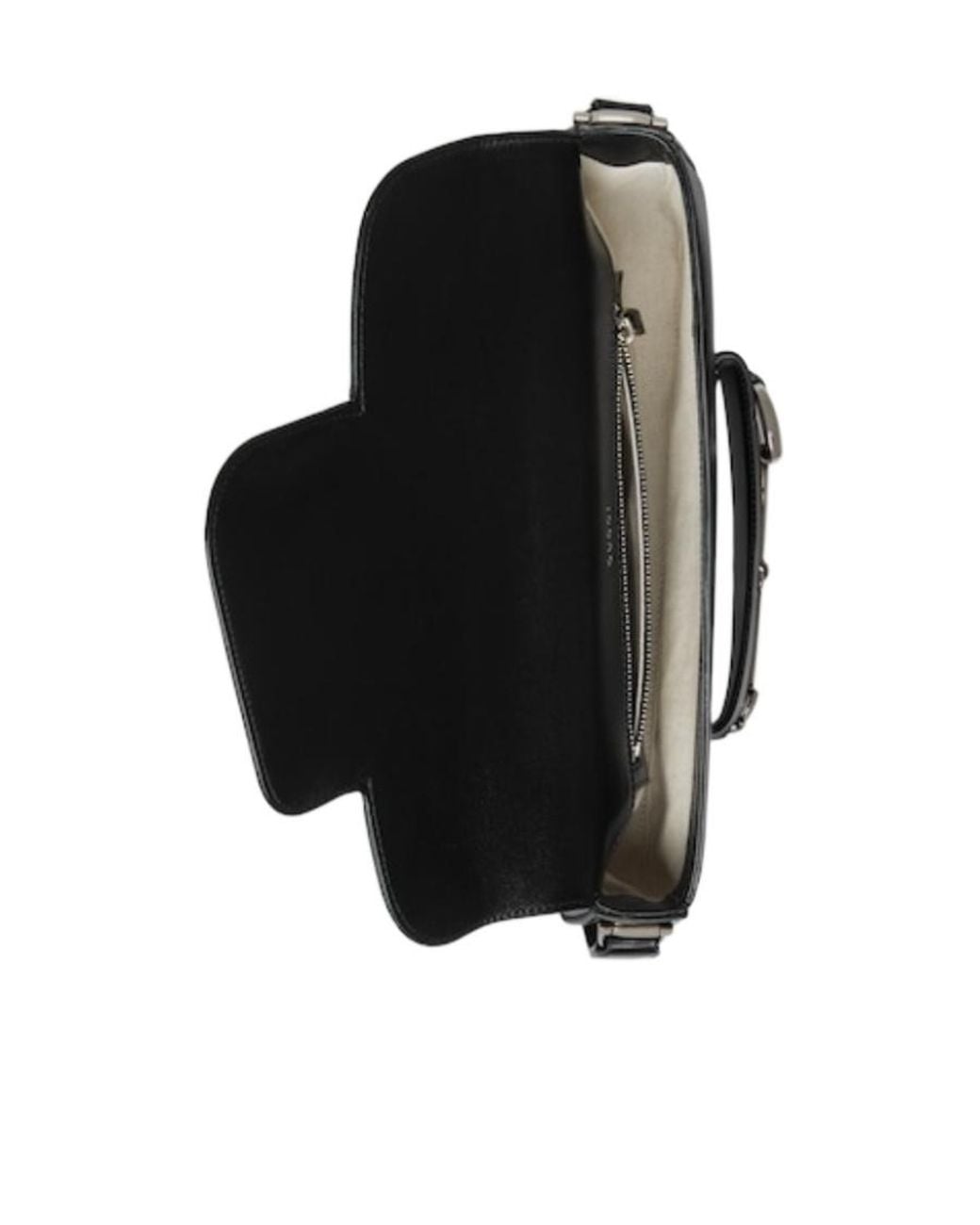 Gucci Black Horsebit 1955 Shoulder Bag for men