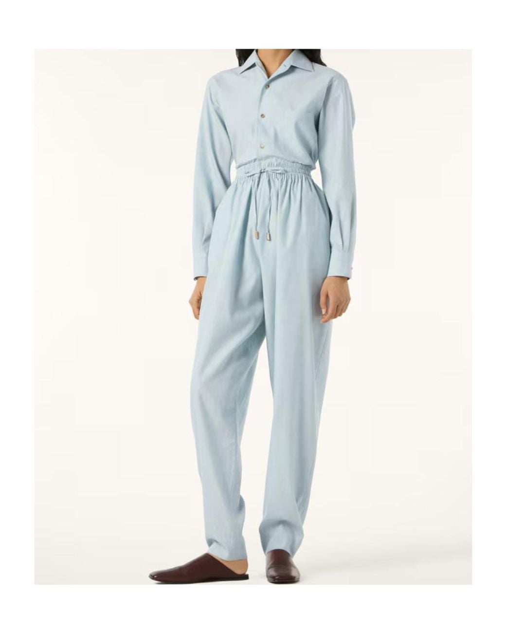 Loro Piana Blue Millard Pants