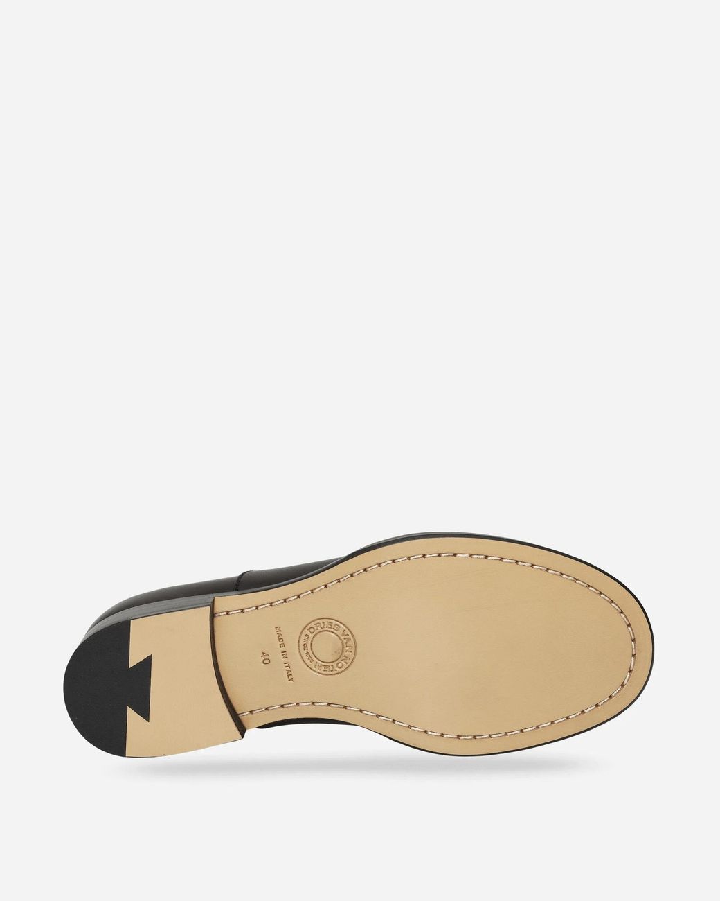 Dries Van Noten Black Leather Oxford Shoes for men