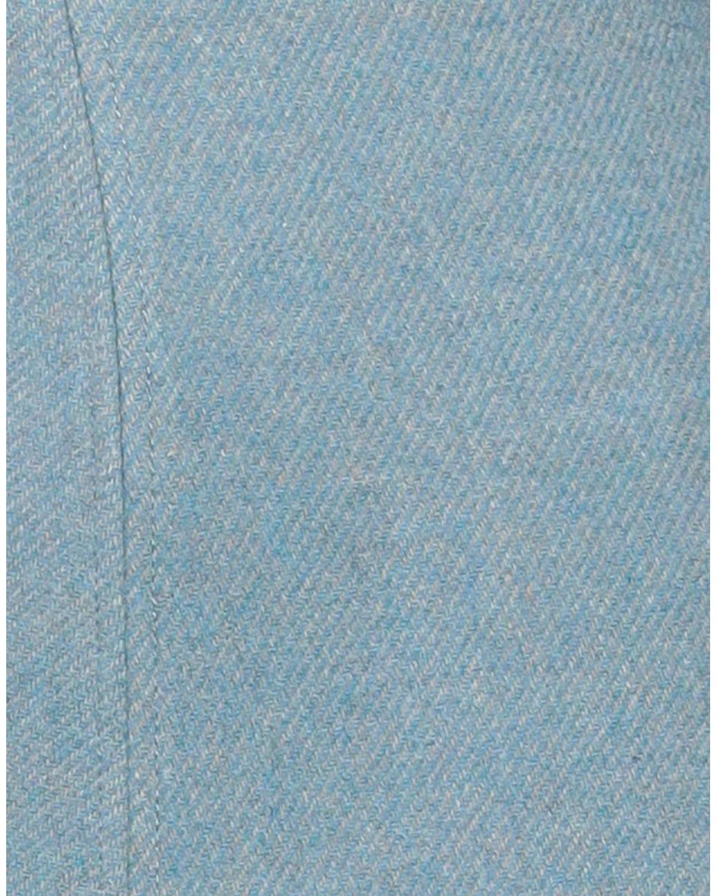 Ganni Blue Flare Skirt