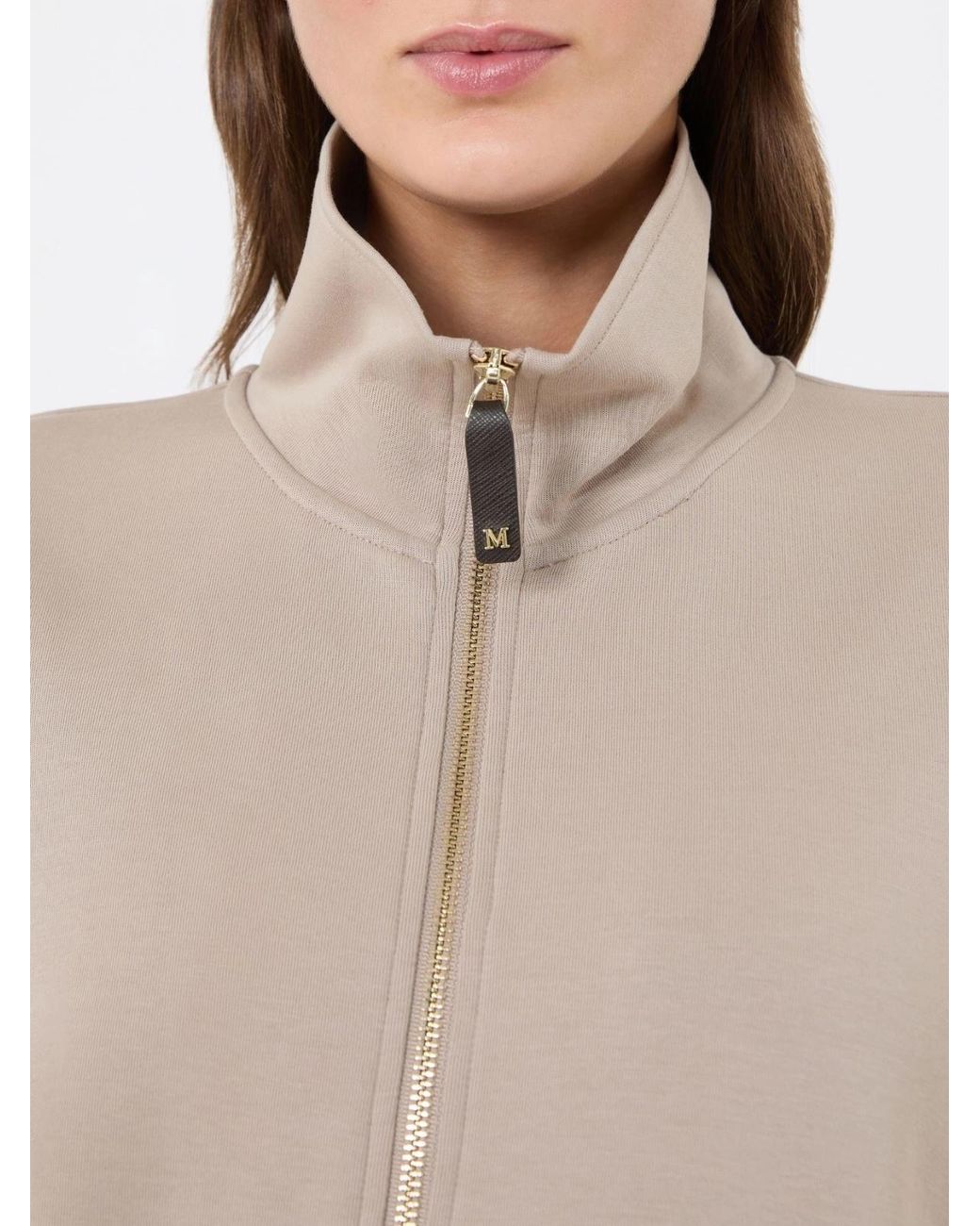 Max Mara Natural 'S Smmcarezza Zip-Up Jacket