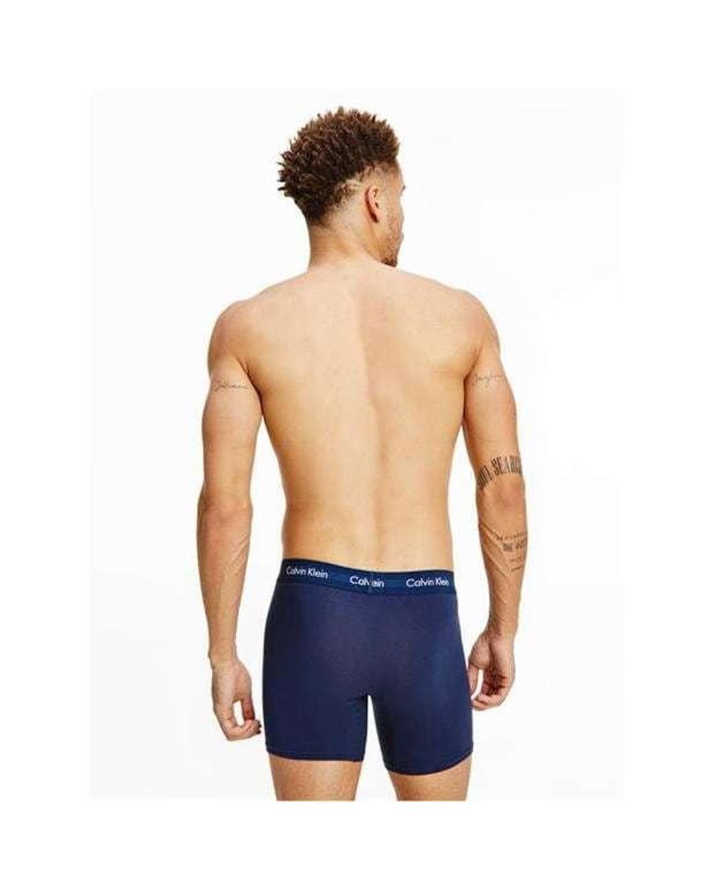 Calvin Klein Blue Three-Piece Underwear for men