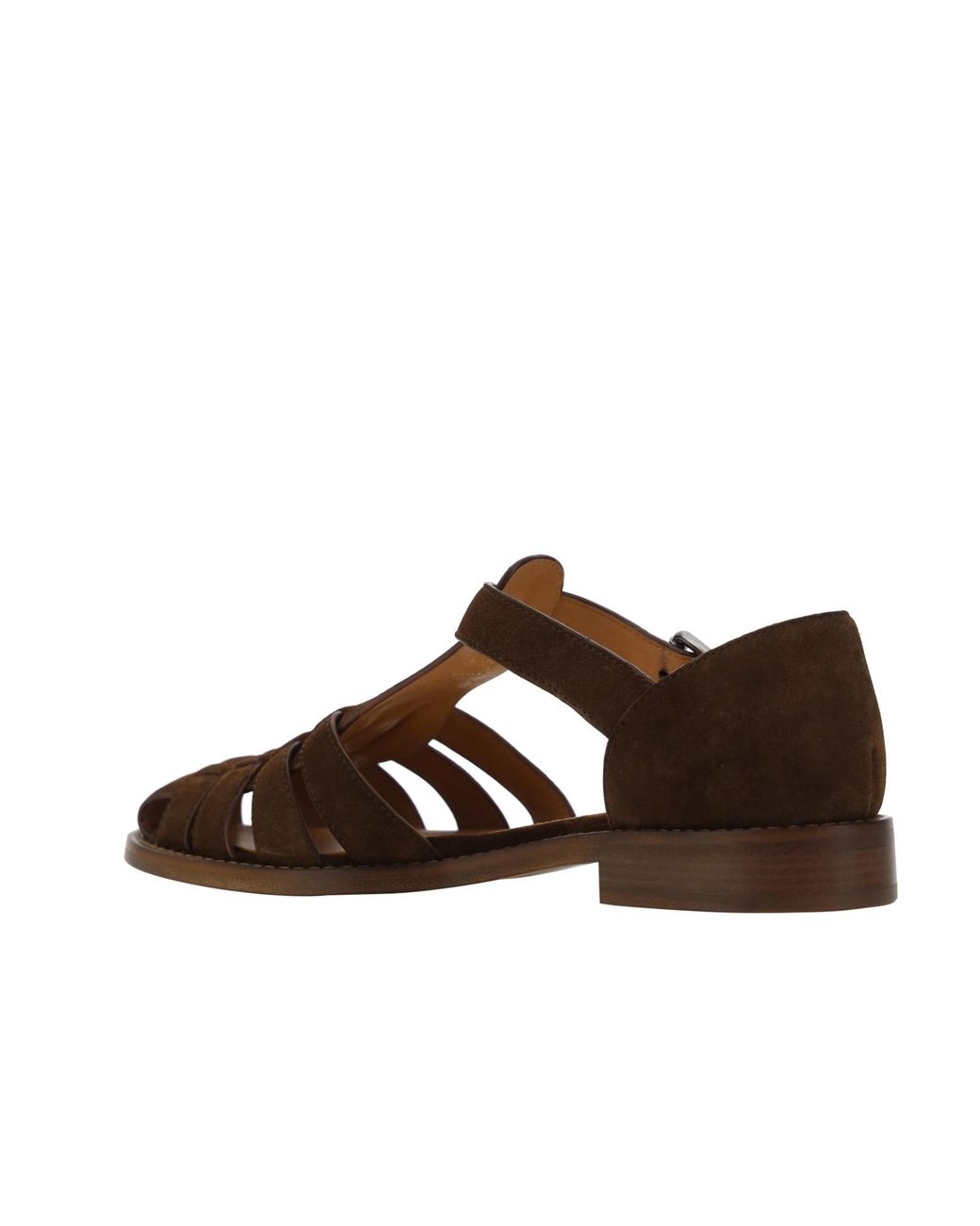 Church's Brown Kelsey Cage Toe Sandals