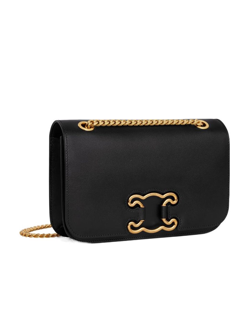 Céline Black Medium Bag Triomphe Frame