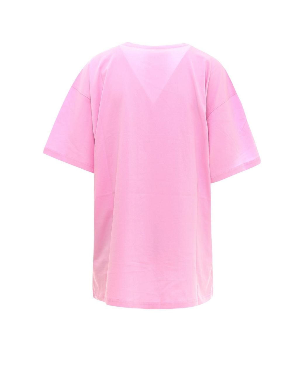 Moschino Pink Teddy-Motif T-Shirt