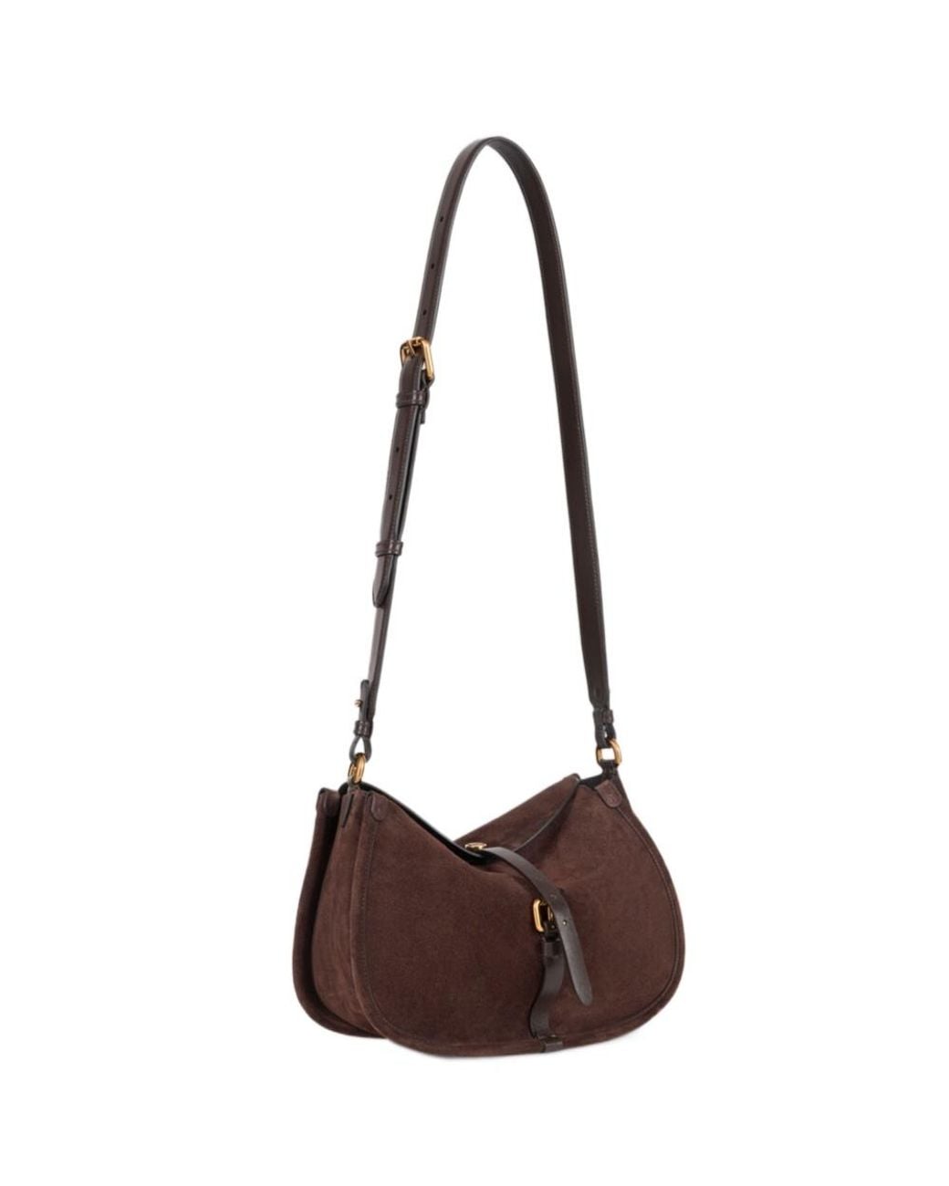 Etro Brown Buckled Crossbody Bag