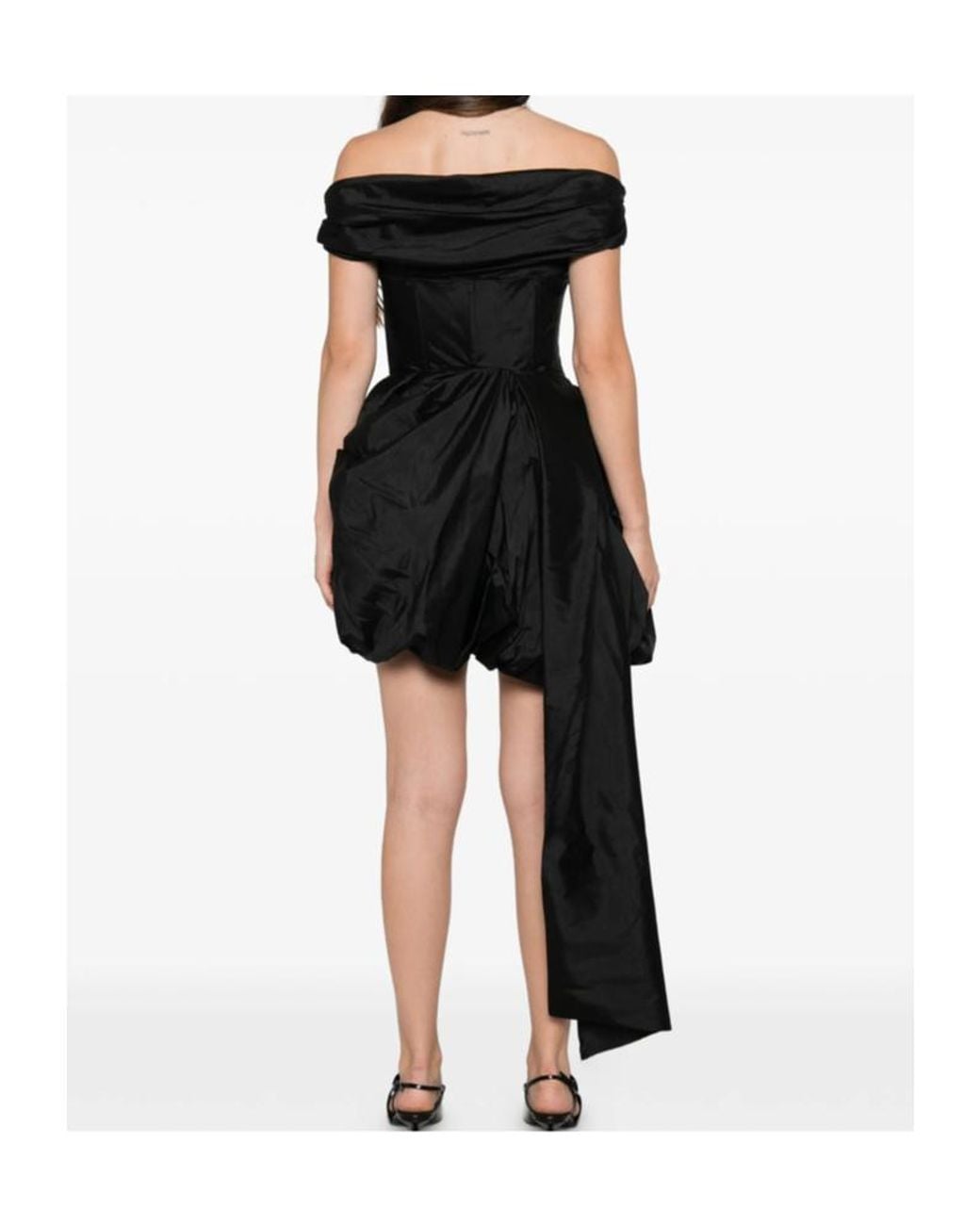 Staud Black Sleeveless Dress