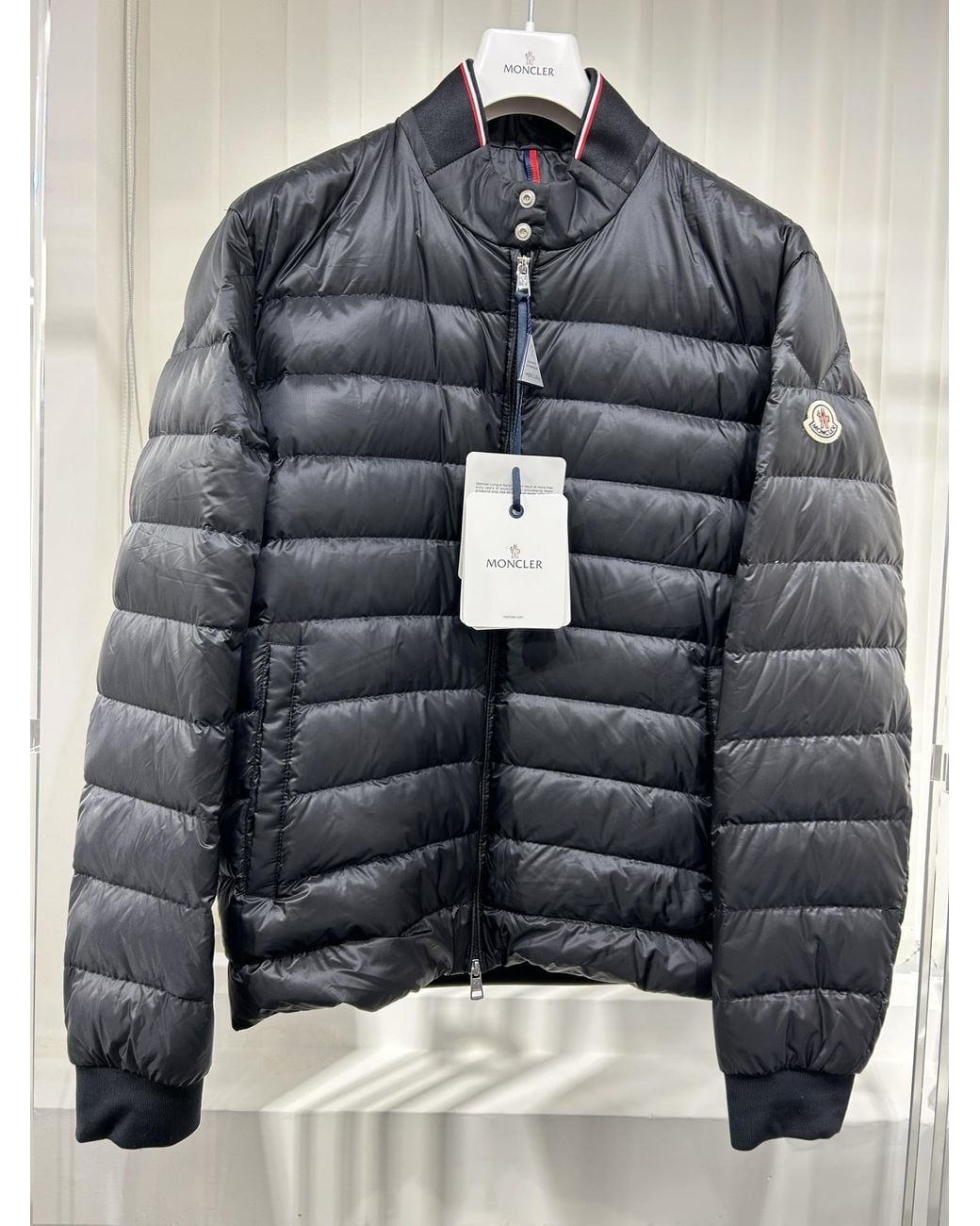 Moncler Black Down Jackets for men