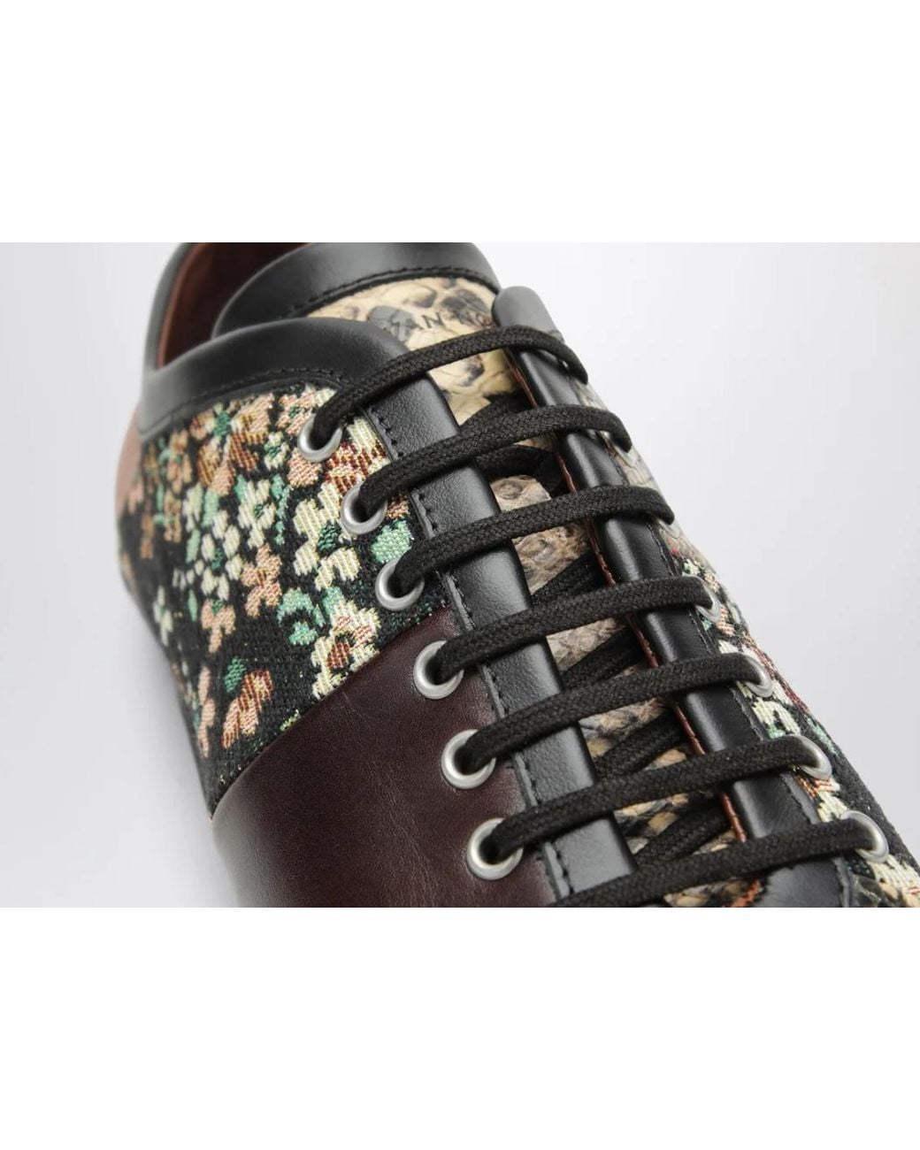 Dries Van Noten Brown Round-Toe Ballet Flats
