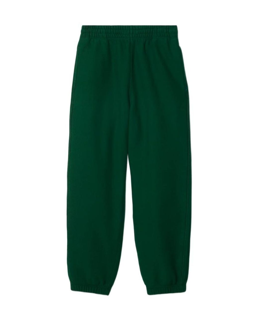 Burberry Green Equestrian Knight Patch Track Pants for men