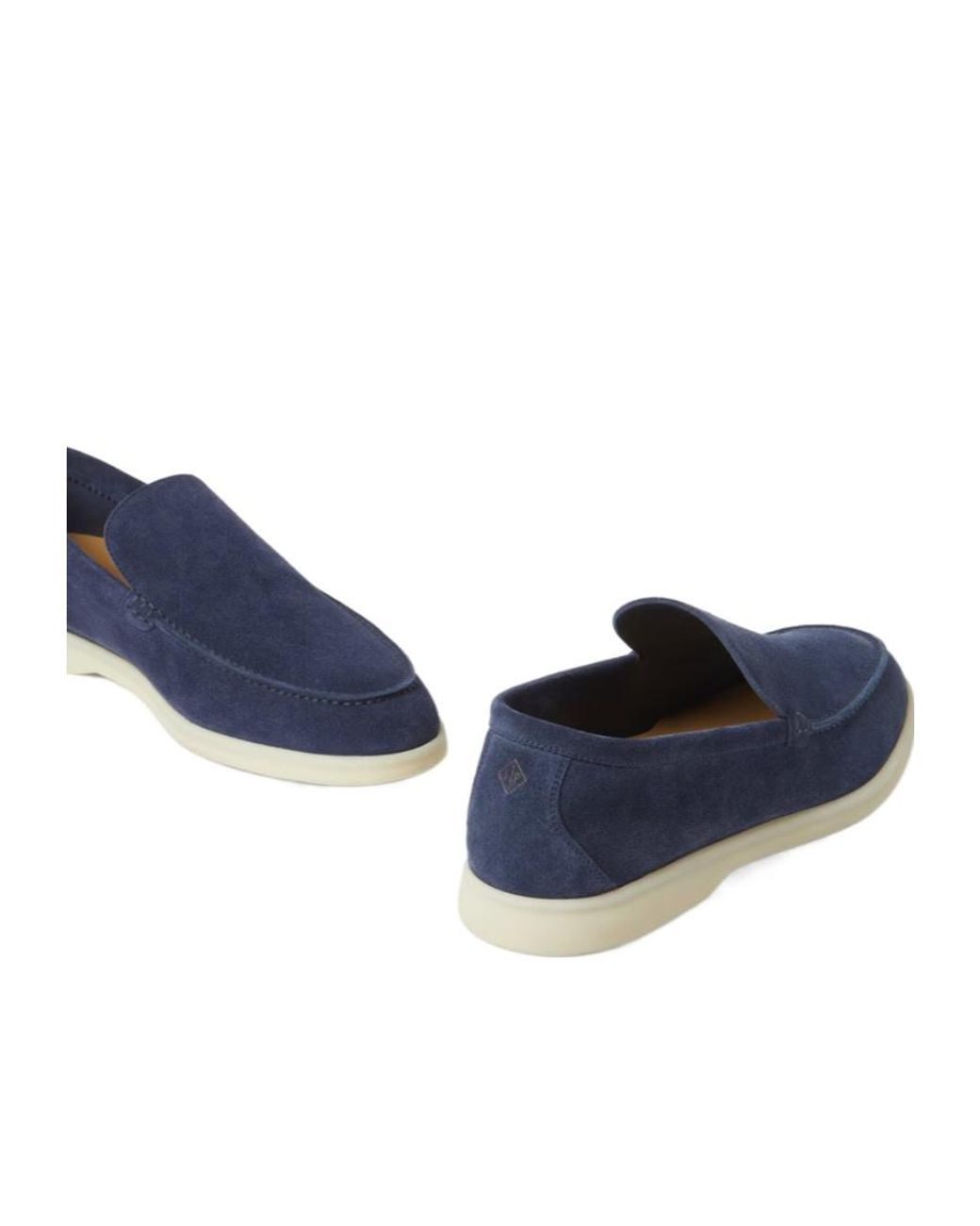 Loro Piana Blue Summer Walk Loafer for men